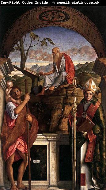 Giovanni Bellini Sts Christopher